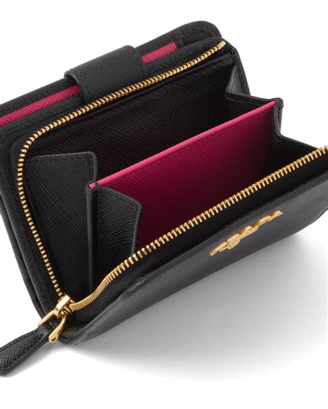 celebrities and prada saffiano wallet